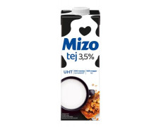 Mlieko, trvanlivé, s uzáverom, 3,5%, 1 l, MIZO