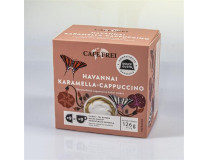 Kávové kapsule, kompatibilné s Dolce Gusto, 9 ks, CAFE FREI "Havannai karamella-cappuccino"