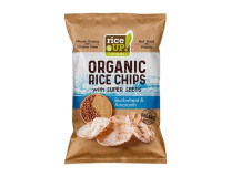 Ryžové chipsy, 25 g, RICE UP "Bio", s pohánkou a amarantom