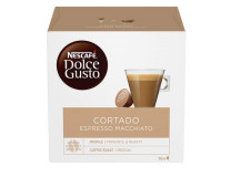 Kávové kapsule, 16 ks,  NESCAFÉ DOLCE GUSTO "Cortado Espresso Macchiato"
