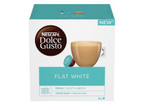Kávové kapsule, 16 ks, NESCAFÉ DOLCE GUSTO "Flat White"
