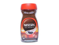 Instantná káva, 200 g, sklenená dóza, NESCAFÉ "Classic"