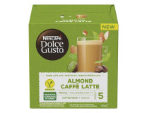 Kávové kapsule, 12 ks, vegan, NESCAFÉ DOLCE GUSTO "Almond Caffé Latte"