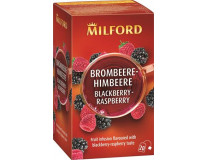 Ovocný čaj, 20x2,5 g, MILFORD "Blackberry-raspberry", černica-malina