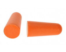 Sluchové zátky, PU pena, 200 párov, oranžové
