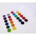 Vodové farby, 24 farieb, 24 mm, COOL BY VICTORIA