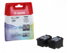 PG510/CL511 náplň multipack k tlačiarni Pixma MP240, CANON b+c, 220+240 strán