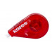 Korekčný roller, 4,2 mm x 15 m, KORES "Roll On", červená