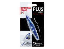 Korekčný roller, 5mm x 6m, PLUS "PS", modrý