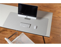 Podložka na stôl, PP, 120x60 cm, RS OFFICE, "Puro Sens Stijl Stone White"