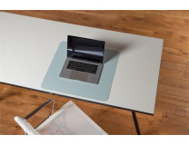 Podložka na stôl, PP, 60x60 cm, RS OFFICE, "Puro Sens Stijl Soft Aqua"