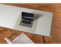 Podložka na stôl, PP, 60x60 cm, RS OFFICE, "Puro Sens Stijl Soft Pistacio"