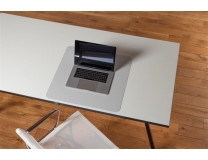 Podložka na stôl, PP, 60x60 cm, RS OFFICE, "Puro Sens Stijl Stone White"