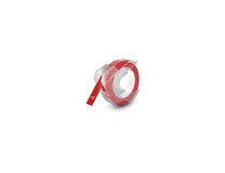 Páska do štítkovača, 9 mm x 3 m, DYMO "3D", červená