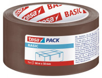 Baliaca páska, 50 mm x 66 m, TESA "Basic", hnedá