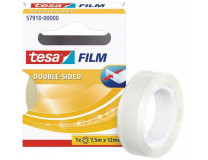 Lepiaca páska, obojstranná, 12 mm x 7,5 m, TESA "Tesafilm"