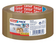 Baliaca páska, 50 mm x 66 m, TESA "Ultra Strong", hnedá