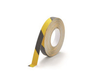 Protišmyková páska, 2,5 cmx15 m, DURABLE "DURALINE®", žltá-čierna