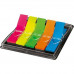 Záložky "Z", plastové, 5x40 záložiek, 12x45 mm, SIGEL,  mix farieb
