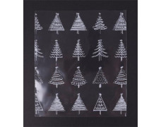 Celofánové vrecko, BOPP, 100x150 mm, vianočný vzor