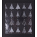 Celofánové vrecko, BOPP, 100x150 mm, vianočný vzor
