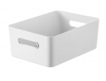 Úložný box, plastový, 15,4 l, SMARTSTORE "Compact L", biely