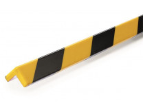 Ochranný profil na rohy, DURABLE "C19", žltá-čierna