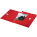 Box na dokumenty, 38 mm, PP, A4, LEITZ "Recycle", červená