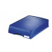 Box na dokumenty, plastový, 1 zásuvkový, LEITZ "Plus", modrý
