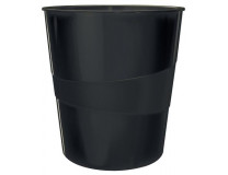 Odpadkový kôš, 15 litrový, LEITZ "Recycle", čierna
