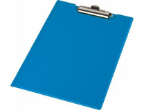 Podložka na písanie, s príklopom,  A4, rohové vrecko, PANTAPLAST, modrá