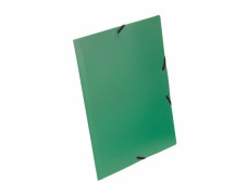 Doska s gumičkou, 15 mm, PP, A4, VIQUEL "Essentiel", zelená