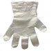 Fóliové rukavice, jednorazové, blokované, veľ. L