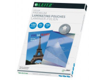 Laminovacia fólia, 100 mikr., A4, lesklá, UDT technológia LEITZ "iLam"