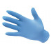 Ochranné rukavice, jednorazové, nitril, veľkosť: L, nepudrované, modré