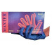 Ochranné rukavice, jednorazové, nitrilové, veľ. S, 200 ks, nepudrované, modrá