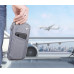 Cestovný organizér, RFID ochrana, TROIKA "Safe flight", sivá
