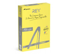 Kopírovací papier, farebný, A4, 80 g, REY "Adagio", intenzívna žltá