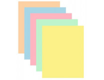 Kancelársky papier, farebný, A4, 80 g, 5x50 listov, XEROX "Symphony", mix pastelových farieb