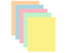 Kancelársky papier, farebný, A4, 80 g, 5x50 listov, XEROX "Symphony", mix pastelových farieb