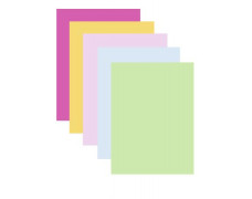 Kancelársky papier, farebný, A4, 80 g, 5x50 listov, XEROX "Symphony", mix stredných farieb