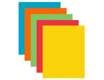 Kancelársky papier, farebný, A4, 80 g, 5x50 listov, XEROX "Symphony", mix intenzívnych farieb