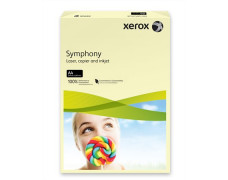Kancelársky papier, farebný, A4, 160 g, XEROX "Symphony", slonovina (pastelový)