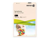 Kancelársky papier, farebný, A4, 160 g, XEROX "Symphony", lososový (pastelový)