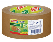 Baliaca páska, papierová 50 mm x 50 m, TESA "tesapack®" , hnedá