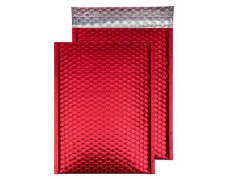Bublinková obálka, C4, 324x230 mm, BLAKE, elegantná červená