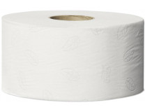 Toaletný papier, T2 systém, 2 vrstvový, priemer: 18,8 cm, Advanced, TORK "Mini Jumbo", biely