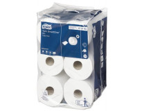 Toaletný papier, T9 systém, 2-vrstvový, priemer: 14,9 cm, TORK " SmartOne® Mini", biela
