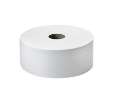 Toaletný papier, T1 systém, 2-vrstvový, priemer: 26 cm, TORK "Jumbo", biela