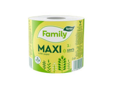 Toaletný papier, 2-vrstvový, malý kotúč, 64 kotúčov, TENTO, "Family Maxi"